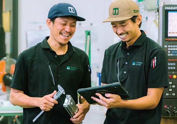 平均年齢が30代の若々しい会社