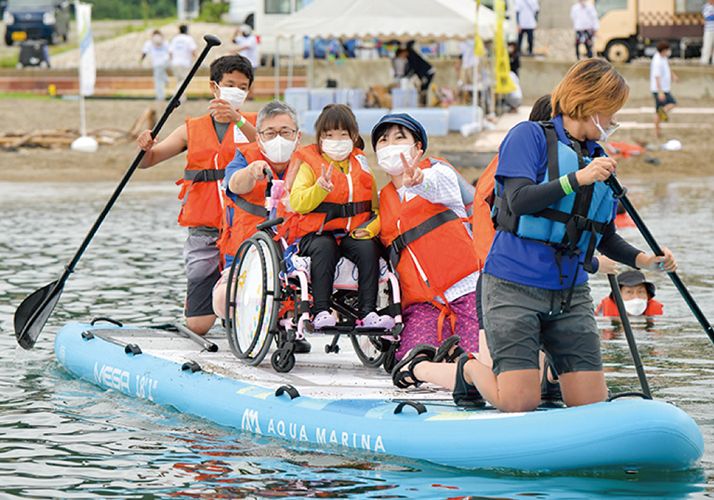 「車いすの子どもたちを海に入れたい」の想いから始まったイベント「バリアフリービーチ」
