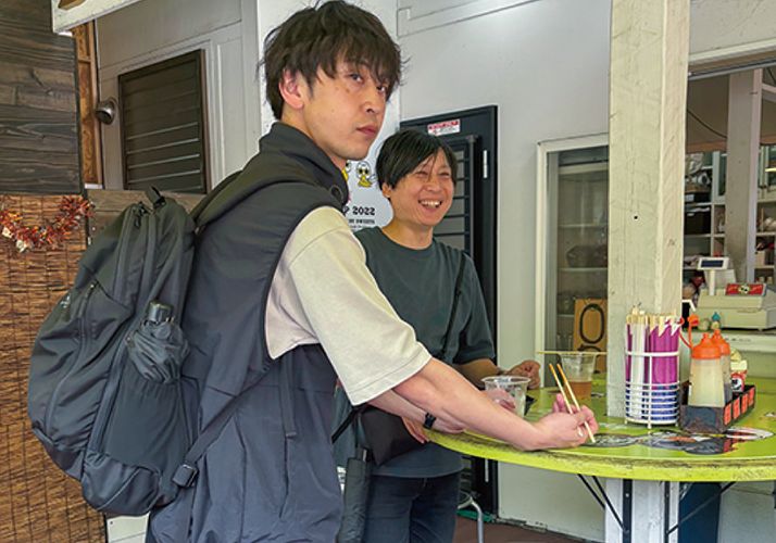 大分別府でも日中から全開で楽しんでいます!!