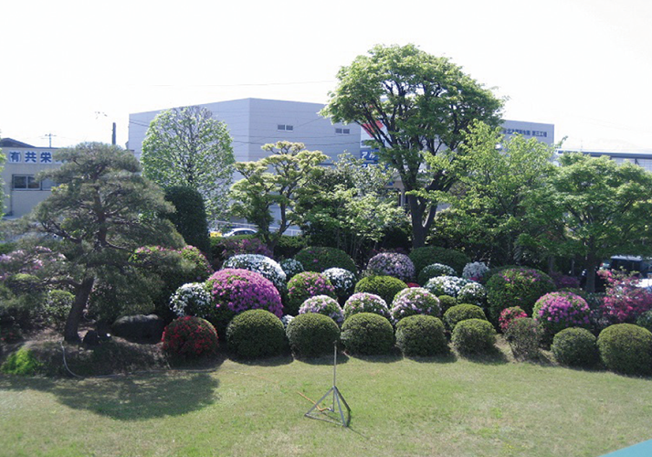 季節ごとに景観が変わる癒しの庭園