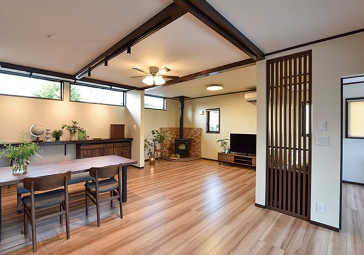 平屋へ減築されたリノベーション事例
