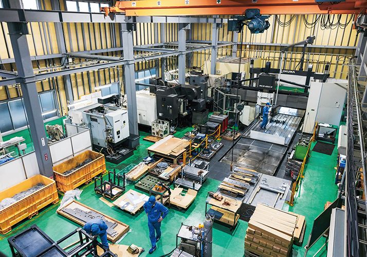 2019年導入の五面加工機